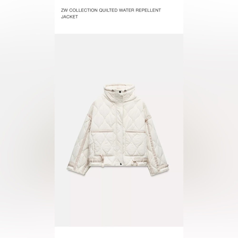 Zara - Quilted Jacket - Size M